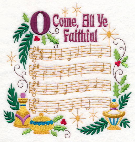 O Come All Ye Faithful Music - Image 4
