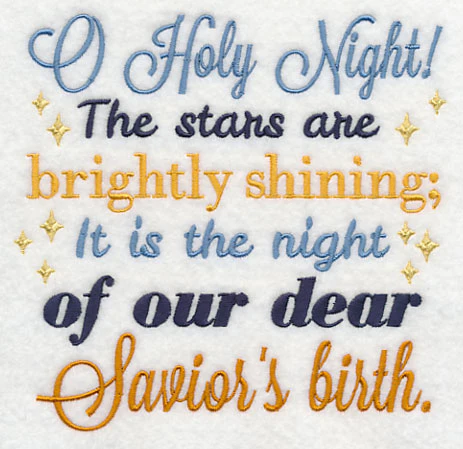 O Holy Night Carol Square (Savior) - Image 3