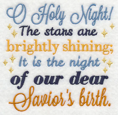 O Holy Night Carol Square (Savior) - Image 4