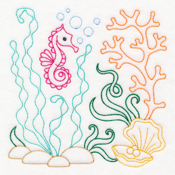 Ocean Adventure Seahorse (Vintage) - Image 3