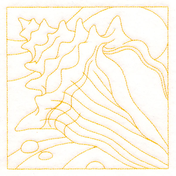Ocean Treasures Quilting - Conch Shell (Double Run) - Image 4