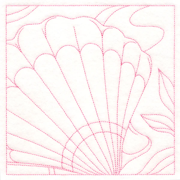 Ocean Treasures Quilting - Scalloped Shell (Double Run) - Image 3