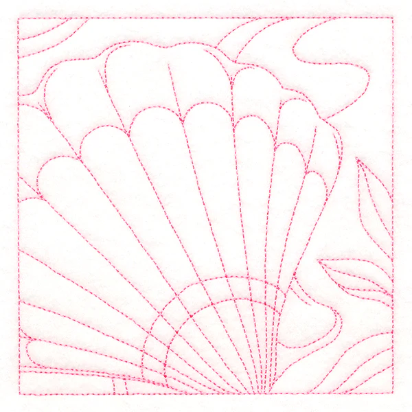 Ocean Treasures Quilting - Scalloped Shell (Double Run) - Image 4
