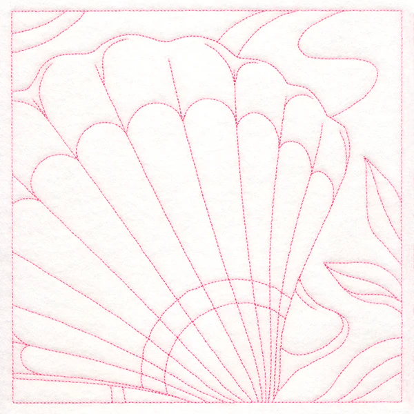 Ocean Treasures Quilting - Scalloped Shell (Double Run) - Image 6
