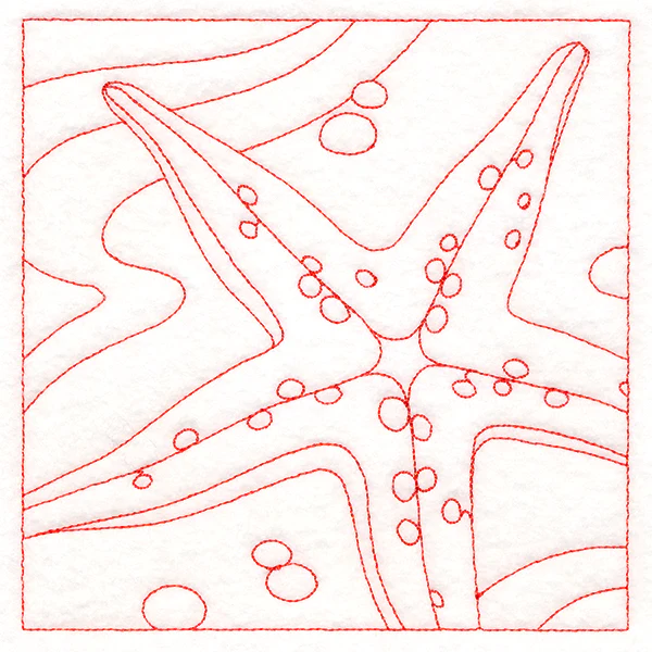 Ocean Treasures Quilting - Starfish (Double Run) - Image 3