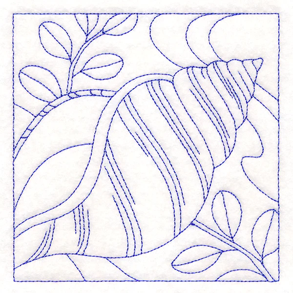 Ocean Treasures Quilting - Tulip Shell (Double Run) - Image 4