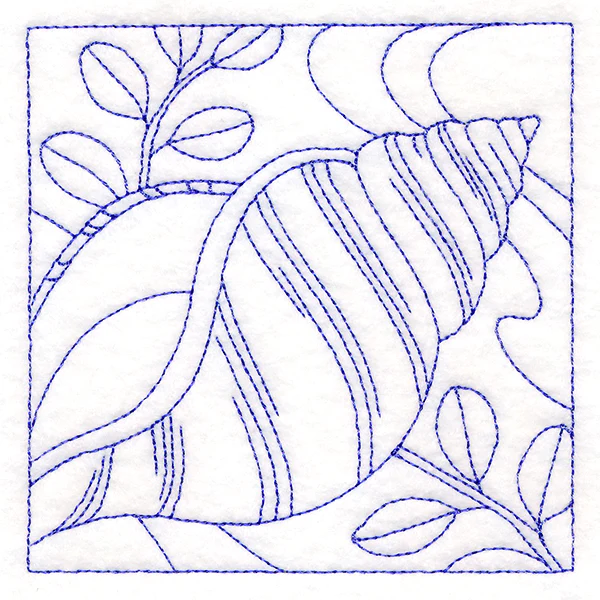 Ocean Treasures Quilting - Tulip Shell (Double Run) - Image 5