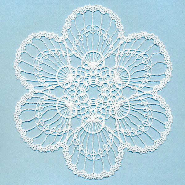Oceanside Dreams Doily (Battenburg Lace) - Image 6