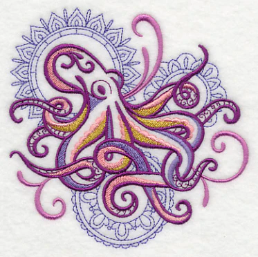 Octopus with Mehndi Echo - Image 4