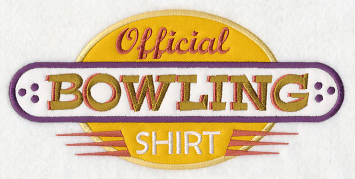 Official Bowling Shirt (Applique) - Image 2