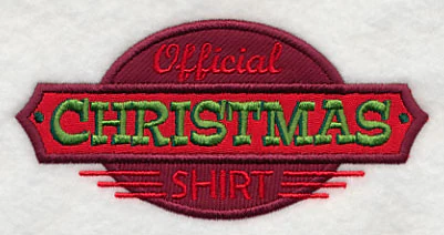 Official Christmas Shirt (Applique) - Image 5