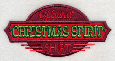 Official Christmas Spirit Shirt (Applique) - Image 5