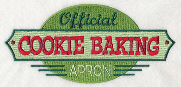 Official Cookie Baking Apron - Image 3