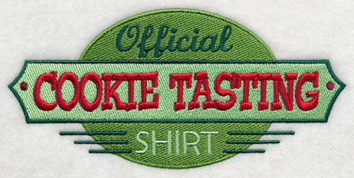 Official Cookie Tasting Shirt - Image 4