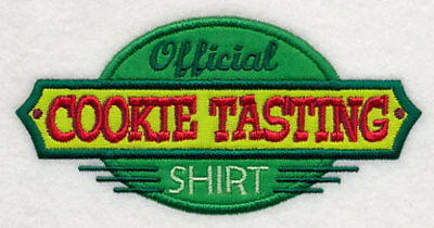 Official Cookie Tasting Shirt (Applique) - Image 5