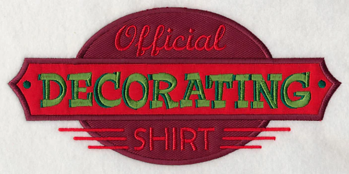 Official Decorating Shirt (Applique) - Image 2