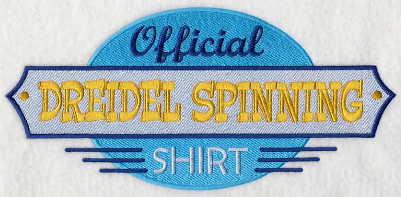 Official Dreidel Spinning Shirt - Image 7