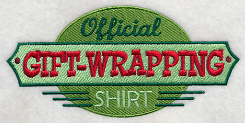 Official Gift-Wrapping Shirt - Image 4