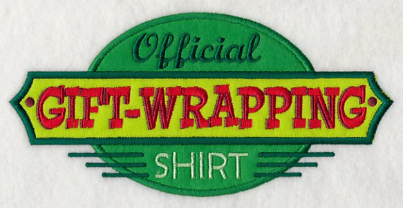 Official Gift Wrapping Shirt (Applique) - Image 3