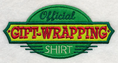 Official Gift Wrapping Shirt (Applique) - Image 5