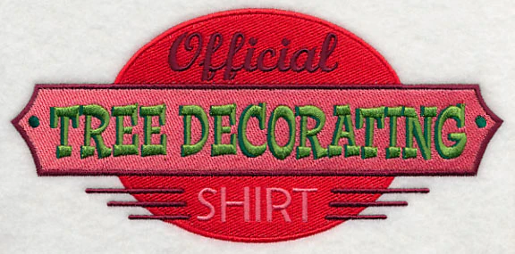 Official Tree Decorating Shirt - Image 3