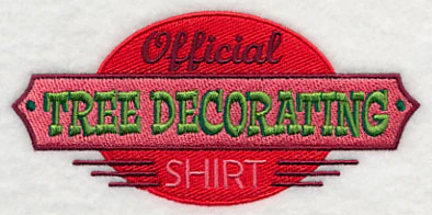 Official Tree Decorating Shirt - Image 5