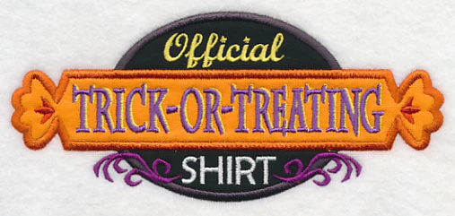 Official Trick-or-Treating Shirt (Applique) - Image 4