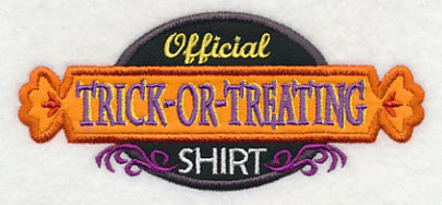 Official Trick-or-Treating Shirt (Applique) - Image 5