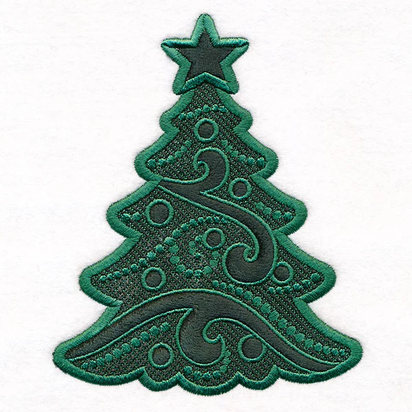 Oh Christmas Tree (Applique) (Embossed) - Image 5
