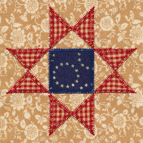 Ohio Star Quilt Block (In-the-Hoop) - Image 5