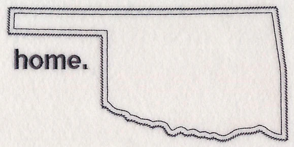 Oklahoma Outline (Vintage) - Image 2