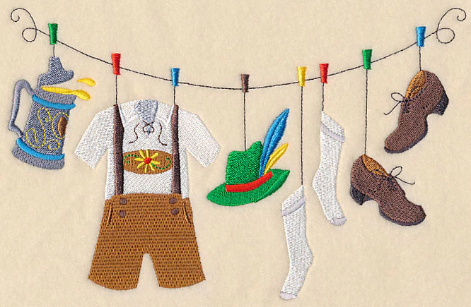 Oktoberfest Bartender Clothesline - Image 4