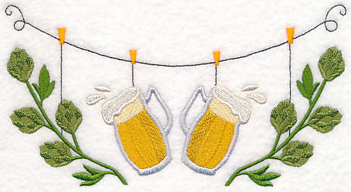 Oktoberfest Beer and Hops Clothesline - Image 3