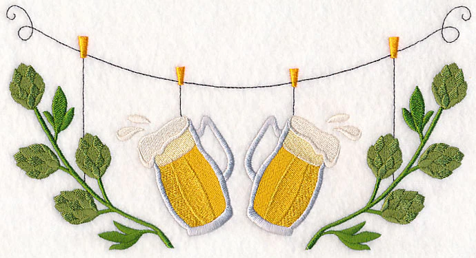 Oktoberfest Beer and Hops Clothesline - Image 4