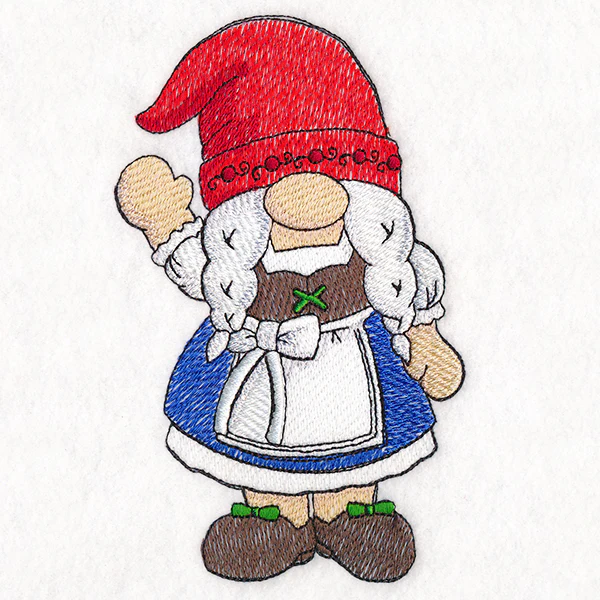 Oktoberfest Lady Gnome