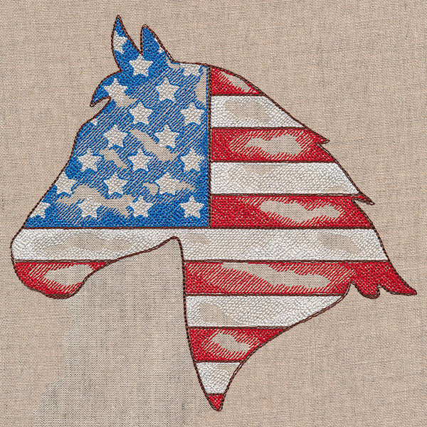 Old Glory Horse Silhouette - Image 3