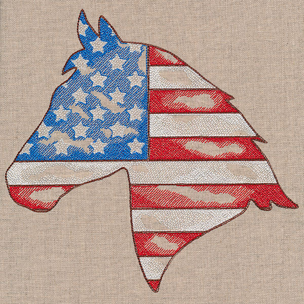 Old Glory Horse Silhouette - Image 9