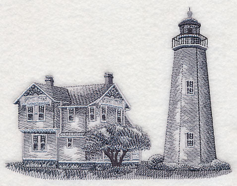 Old Point Comfort Lighthouse Sketch (Virginia) - Image 3