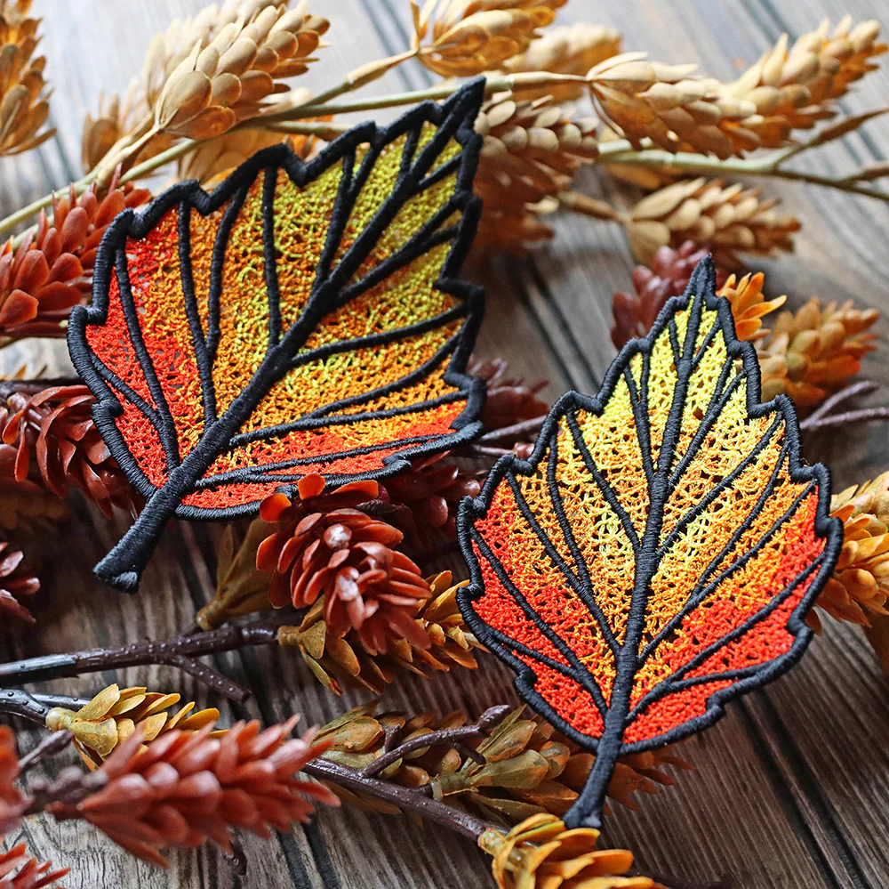 Ombre Delights Leaves (Lace) Design Pack - Image 4
