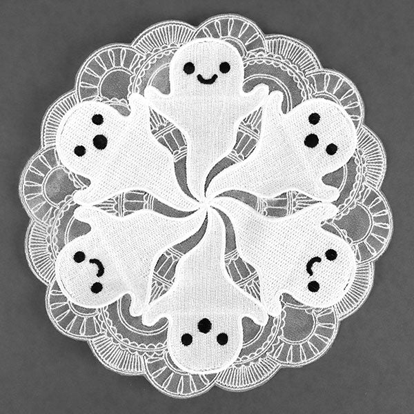 One for the Boos Ghost Doily (Organza) - Image 3