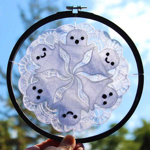 One for the Boos Ghost Doily (Organza) - Image 8