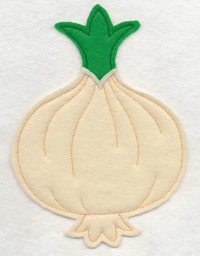 Onion (Crafty Cut Applique)
