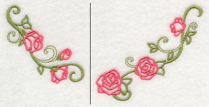 Open Road Rose Neckline (V-Neck) (Split) - Image 3