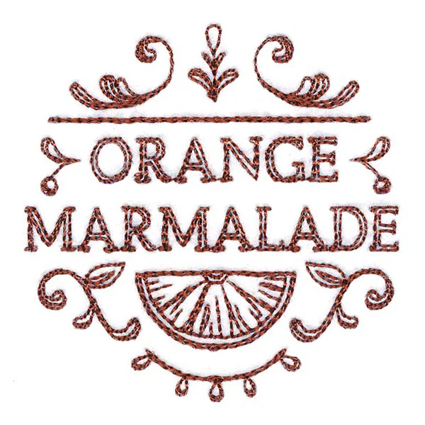 Orange Marmalade Jar Topper - Image 3