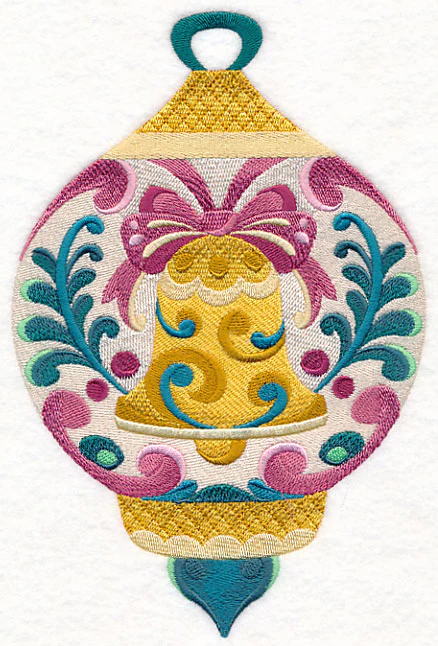 Ornaments Around the World - Rosemaling - Image 2