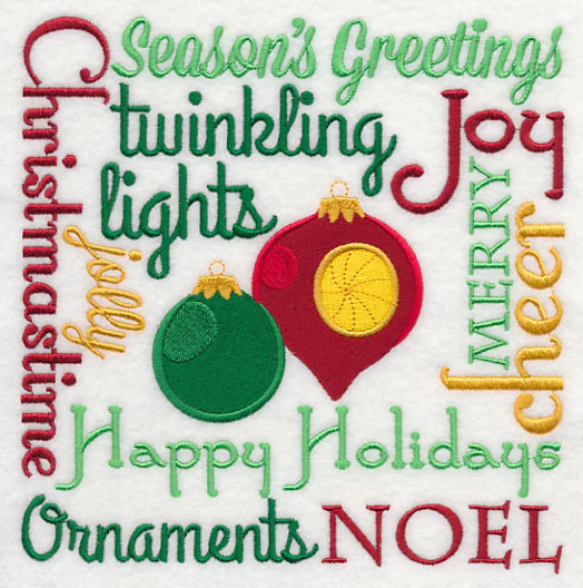 Ornaments Noel Square - Image 2