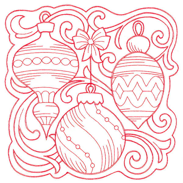 Ornaments of Christmas Square - Image 5