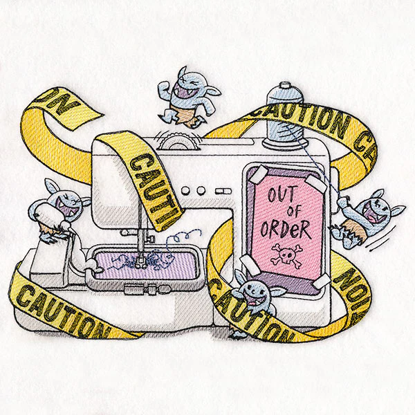Out of Order Embroidery Machine Bobblins - Image 3