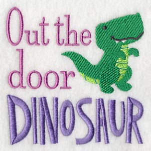 Out the Door Dinosaur - Image 5