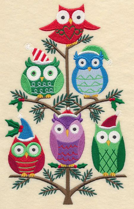 Owl Be Home for Christmas Tree - Image 4
